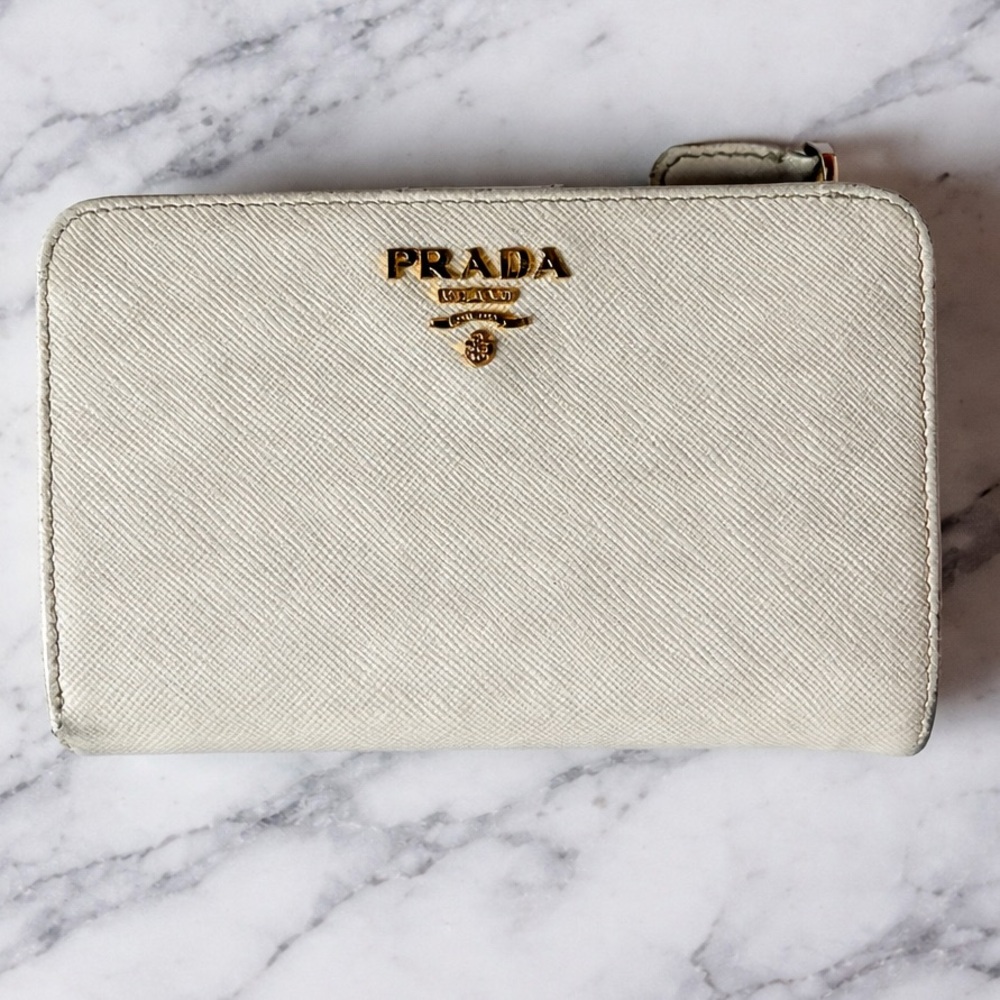 PRADA Cream Wallet